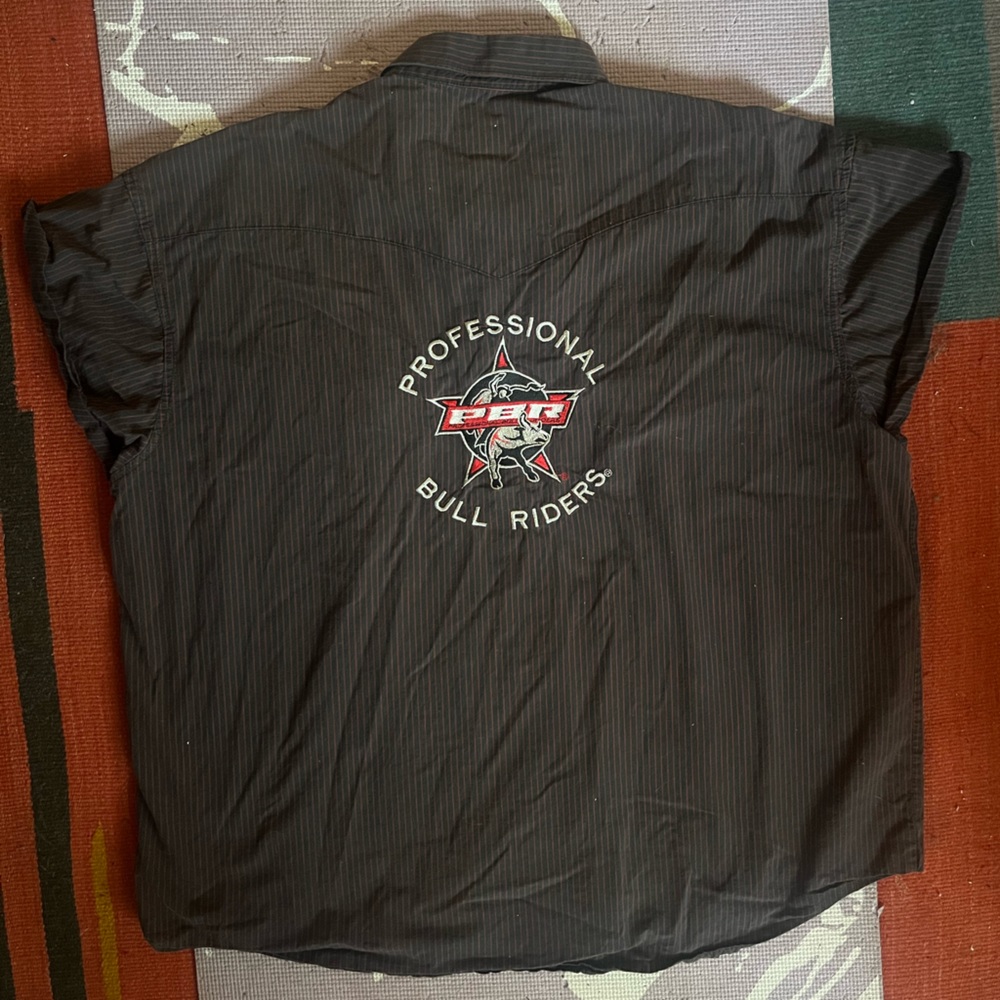 Wrangler PBR Roll Sleeve Button Up